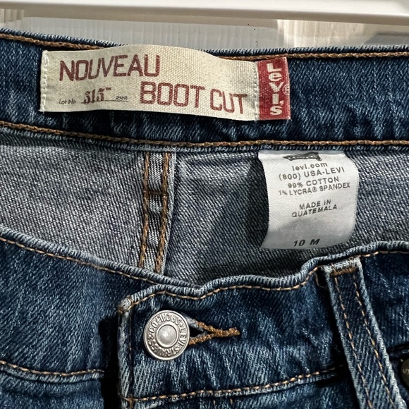 Levi’s 515 Nouveau Boot Cut Jeans Women’s Size 10M - Picture 2 of 4